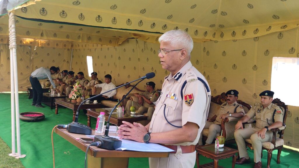 Director General of Police UR Sahu